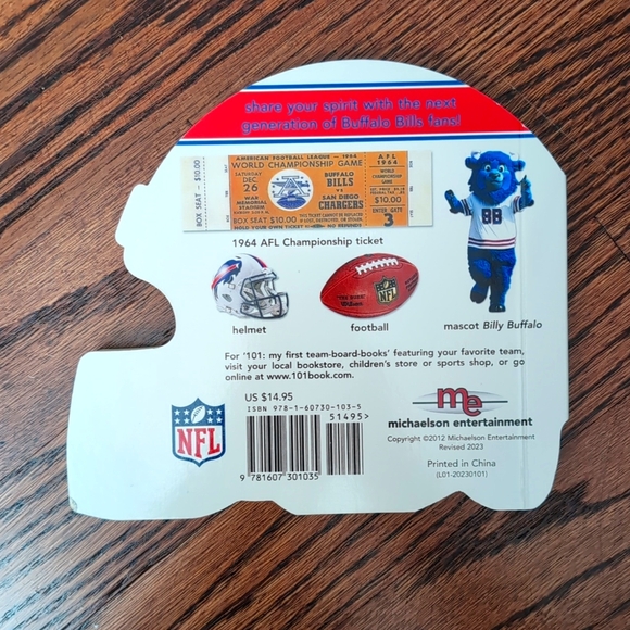 Buffalo Bills Children's Book - Picture 2 of 4